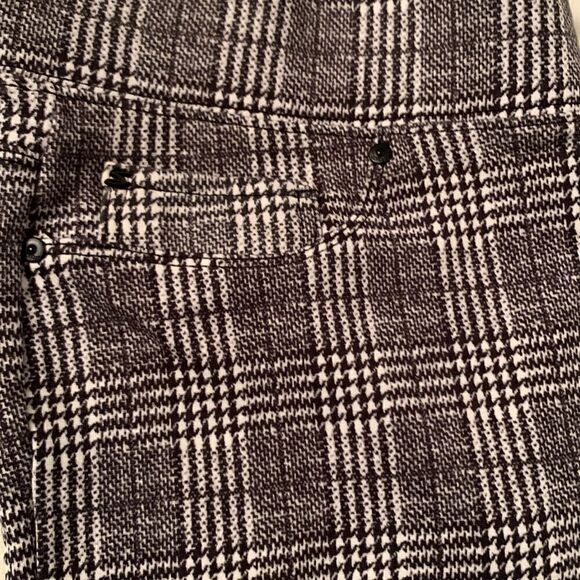 Seven7 Women’s Dandy Plaid Pull On Gray Legging Size M - Picture 8 of 13